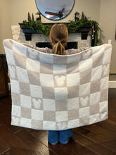Load image into Gallery viewer, Mickey check Inspired child Blanket