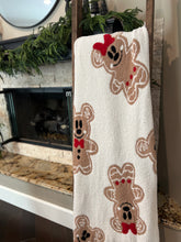 Load image into Gallery viewer, Mickey Minnie Gingerbread Inspired Blanket