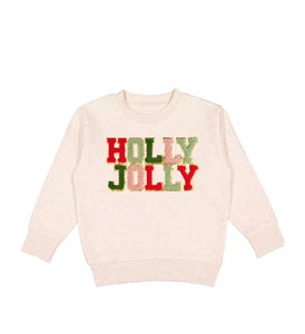 HOLLY JOLLY kids crew neck