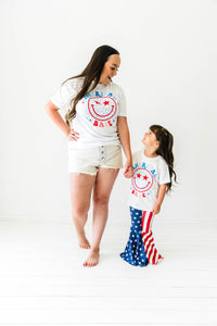 Womens American Babe Smiley
