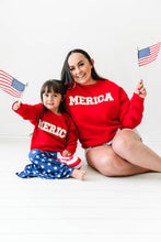 Load image into Gallery viewer, KIDS MERICA PATCH SWEATER