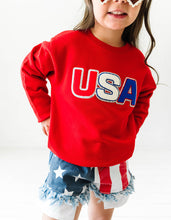 Load image into Gallery viewer, KIDS USA PATCH SWEATER