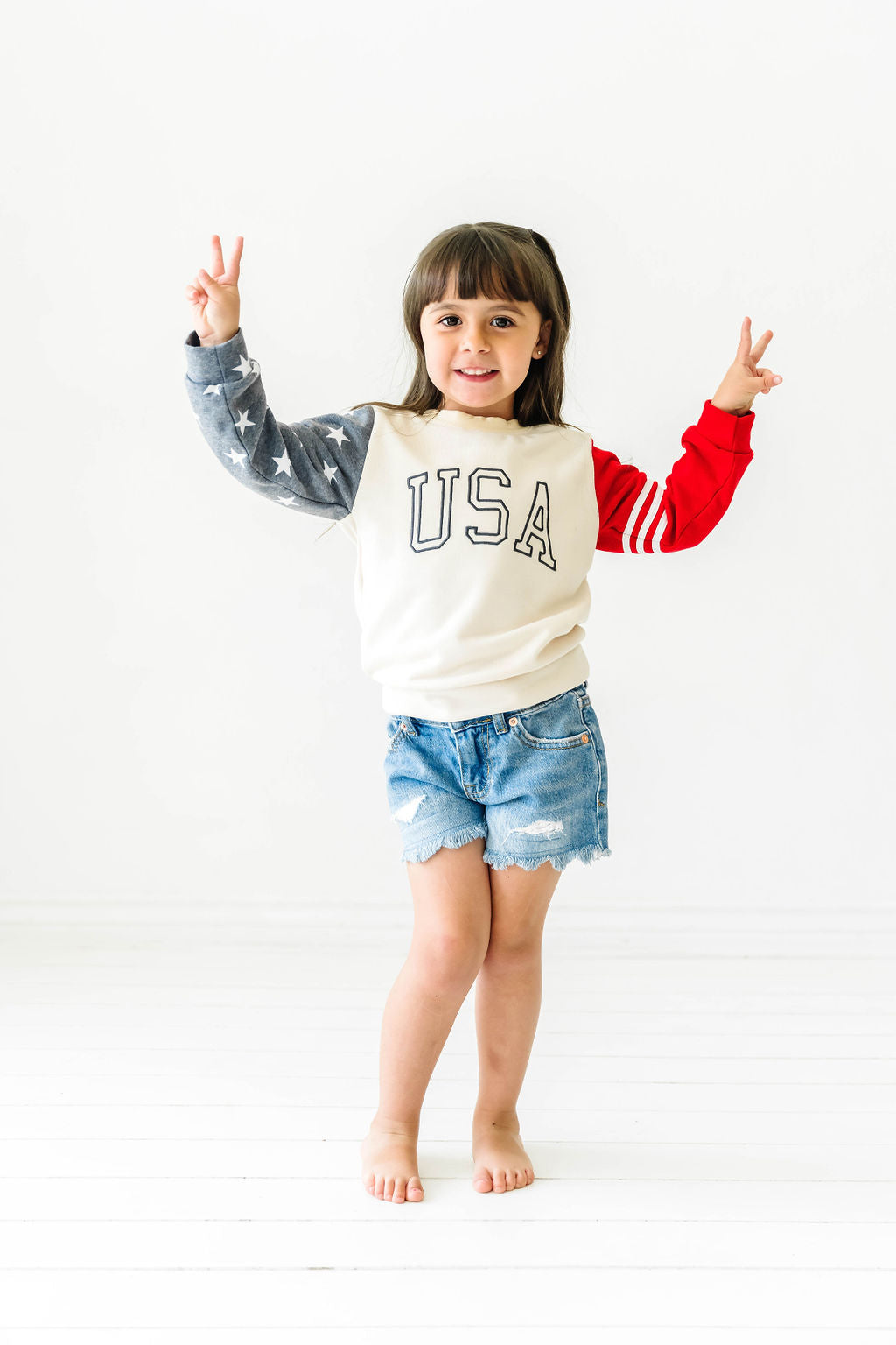 KIDS USA CREW NECK