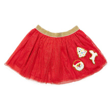 Load image into Gallery viewer, Christmas patch glitter tutu