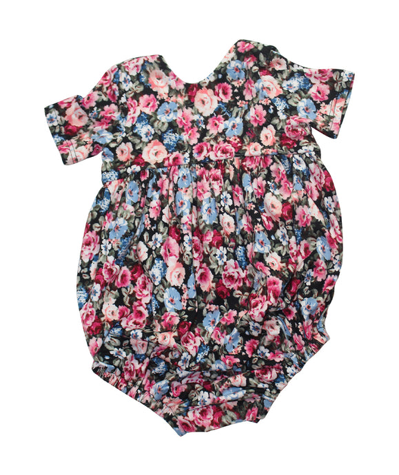 MIDNIGHT DAISY BUBBLE ROMPER 4T RTS