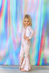 Mesh dotted Leotard White