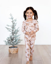 Load image into Gallery viewer, Dinos in Blush 2 PC PAJAMA