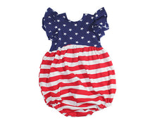 Load image into Gallery viewer, PATRIOTIC BUBBLE ROMPER