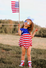 Load image into Gallery viewer, PATRIOTIC BUBBLE ROMPER